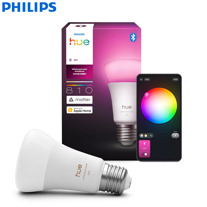 Philips Hue E27 A60 810LM, Bom - Philips Light Hue White reseña y precio
