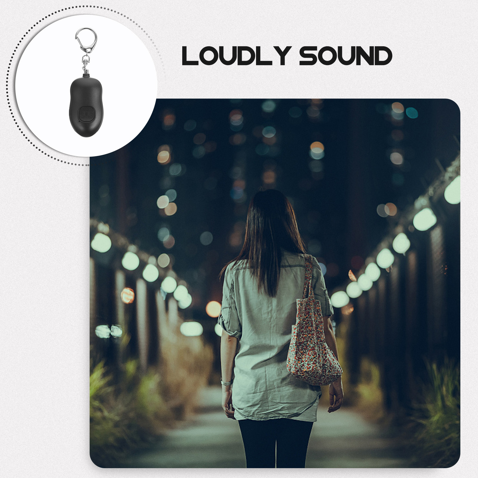 Alarma de Seguridad Personal d - Personal Alarm Keychain reseña y precio