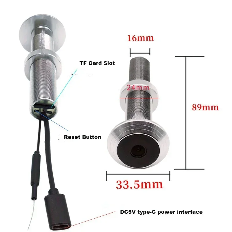 Mini mirilla WiFi V380 de 16MM - Eufy Camera E220 reseña y precio