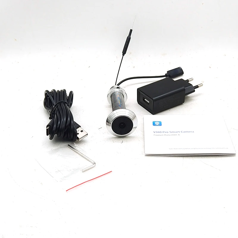Mini mirilla WiFi V380 de 16MM - Eufy Camera E220 reseña y precio