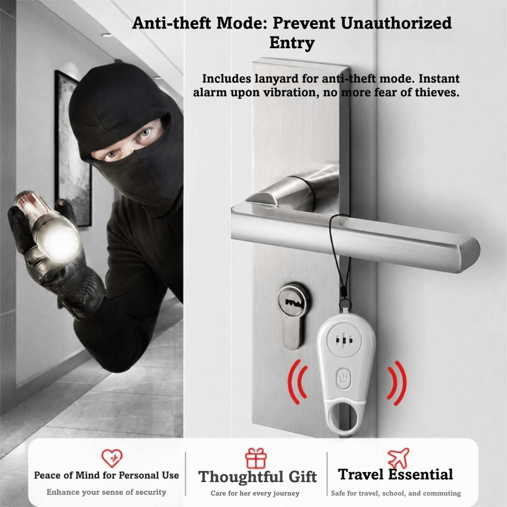 Alarma de seguridad personal p - Personal Alarm Keychain reseña y precio