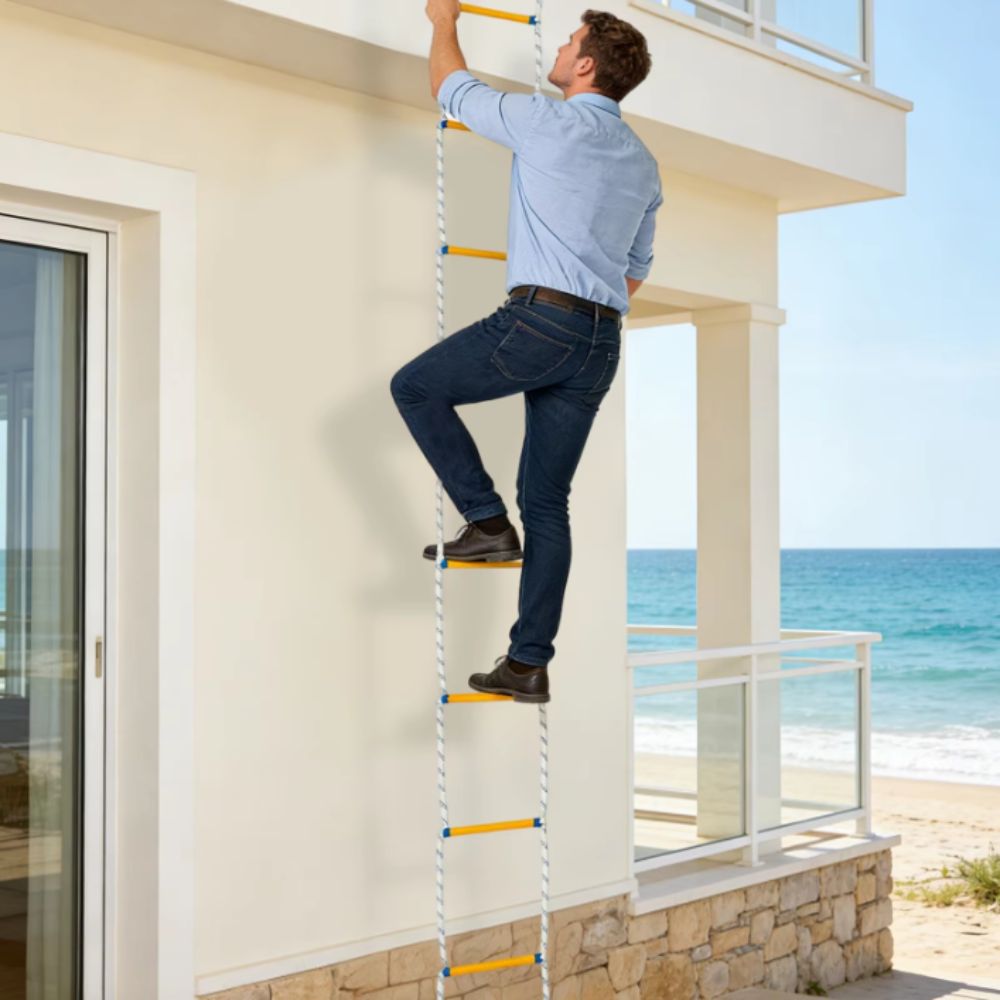 Escalera de Cuerda Aislada Ant - Fire Escape Ladder reseña y precio