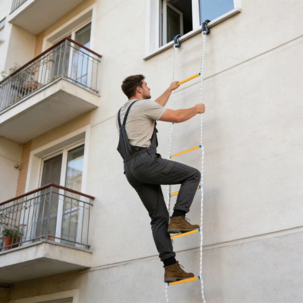 Escalera de Cuerda Aislada Ant - Fire Escape Ladder reseña y precio